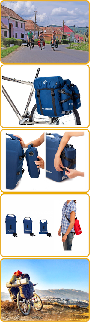 велосипедная сумка на багажник